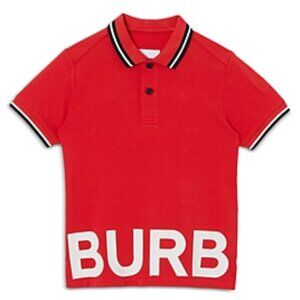 Burberry Jerome Polo Piqué with Logo Shirt